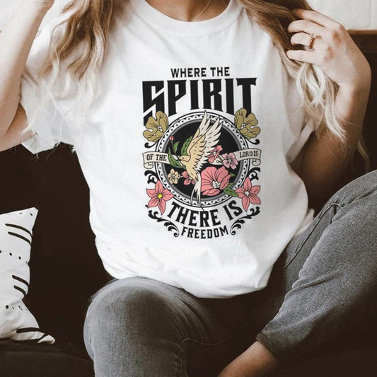 Women Vintage Aesthetic Bible Verse T Shirt Christian Inspirational T-Shirts Jesus Faith Graphic Tees Religious Tops Clothing
